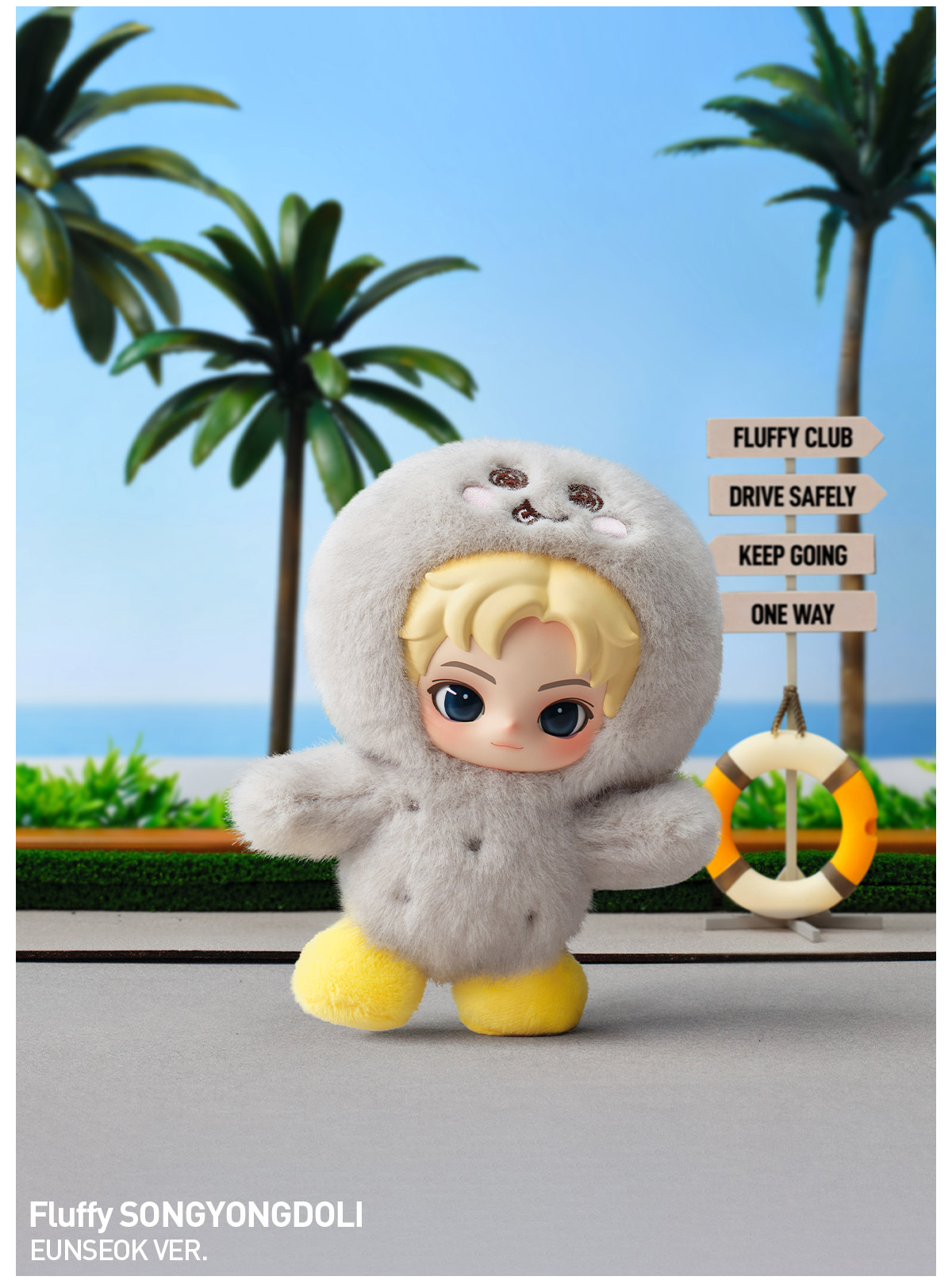 RIIZE Fluffy Club Series Vinyl Plush Doll Pendant|POP MART US Official