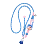 POP MART-CRYBABY × Care Bears Series - Long Lanyard Blind Box - CRYBABY × GRUMPY BEAR