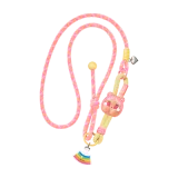 POP MART-CRYBABY × Care Bears Series - Long Lanyard Blind Box - CRYBABY × CHEER BEAR