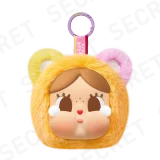 POP MART-CRYBABY × Care Bears Series - Mini Bag Hanging Jewelry Case - CRYBABY × WORK OF HEART BEAR（Secret）