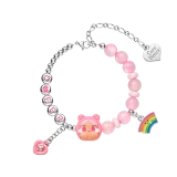 POP MART-CRYBABY × Ositos Cariñositos - Pulseras en Cajas Misteriosas - CRYBABY × OSITO ALEGRÍA