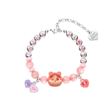 POP MART-CRYBABY × Ositos Cariñositos - Pulseras en Cajas Misteriosas - CRYBABY × OSITO SIEMPRE PRESENTE