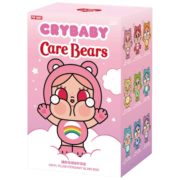 CRYBABY × Care Bears Series - Vinyl Plush Pendant Blind Box
