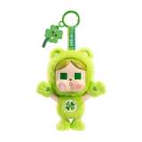 POP MART-CRYBABY × Care Bears Series - Vinyl Plush Pendant Blind Box - CRYBABY × GOOD LUCK BEAR