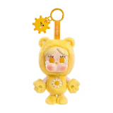 POP MART-CRYBABY × Care Bears Series - Vinyl Plush Pendant Blind Box - CRYBABY × FUNSHINE BEAR