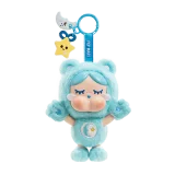 POP MART-CRYBABY × Care Bears Series - Vinyl Plush Pendant Blind Box - CRYBABY × BEDTIME BEAR