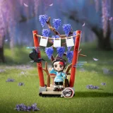 POP MART-Demon Slayer: Arco de la Determinación – Figuras Armables de Bloques - Tanjiro Kamado Bajo la Glicina