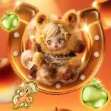 POP MART-SKULLPANDA - Colección"My Little Pony"Colgantes de Peluche - Applejack