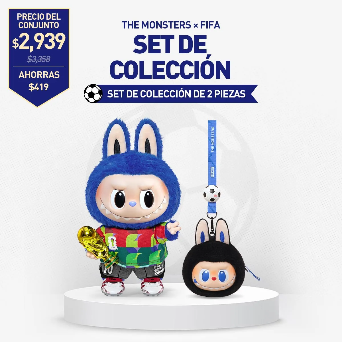 THE MONSTERS × FIFA SET DE COLECCIÓN