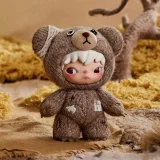 POP MART-HIRONO - Colección "Bitácoras de Viaje" Colgantes de Peluche en Cajas Misteriosas - Bosques Tejidos