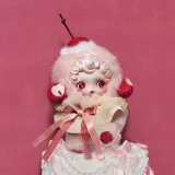 POP MART-SKULLPANDA – colección“¡Me Encontraste!” Colgante de Peluche - Muffin Mohoso