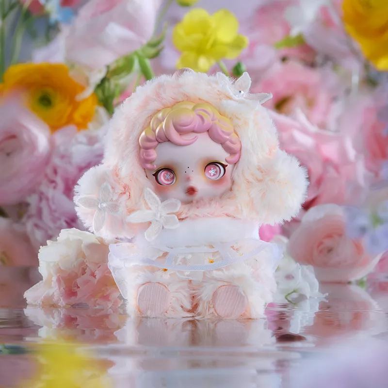 SKULLPANDA - Colección "Impresionismo" Colgantes de Peluche