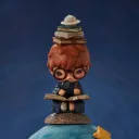 POP MART-Hirono × El Principito – Figuras Edición Limitada - El Geógrafo Soñador