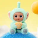 POP MART-Teletubbies – Colección “Dicen Hola” Figuras en cajas misteriosas - Tostada de Coco de Dipsy