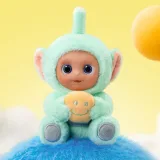 POP MART-Teletubbies – Colección “Dicen Hola” Figuras en cajas misteriosas - Tostada de Coco de Dipsy