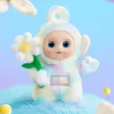 POP MART-Teletubbies – Colección “Dicen Hola” Figuras en cajas misteriosas - Flor de la Suerte de Po（Secreto）
