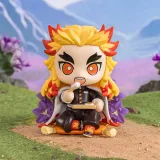 POP MART-Figuras de Demon Slayer: Kimetsu no Yaiba - Serie Flores de Nacimiento - Rengoku Kyojuro