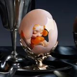 POP MART-SKULLPANDA-Colección"Dining" Figuras en Cajas Misteriosas - The Egg Cup