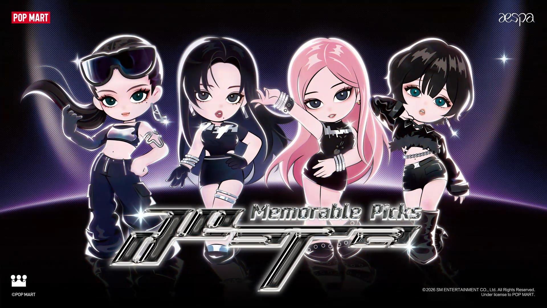aespa Memorable Picks Series Figures|POP MART US Official