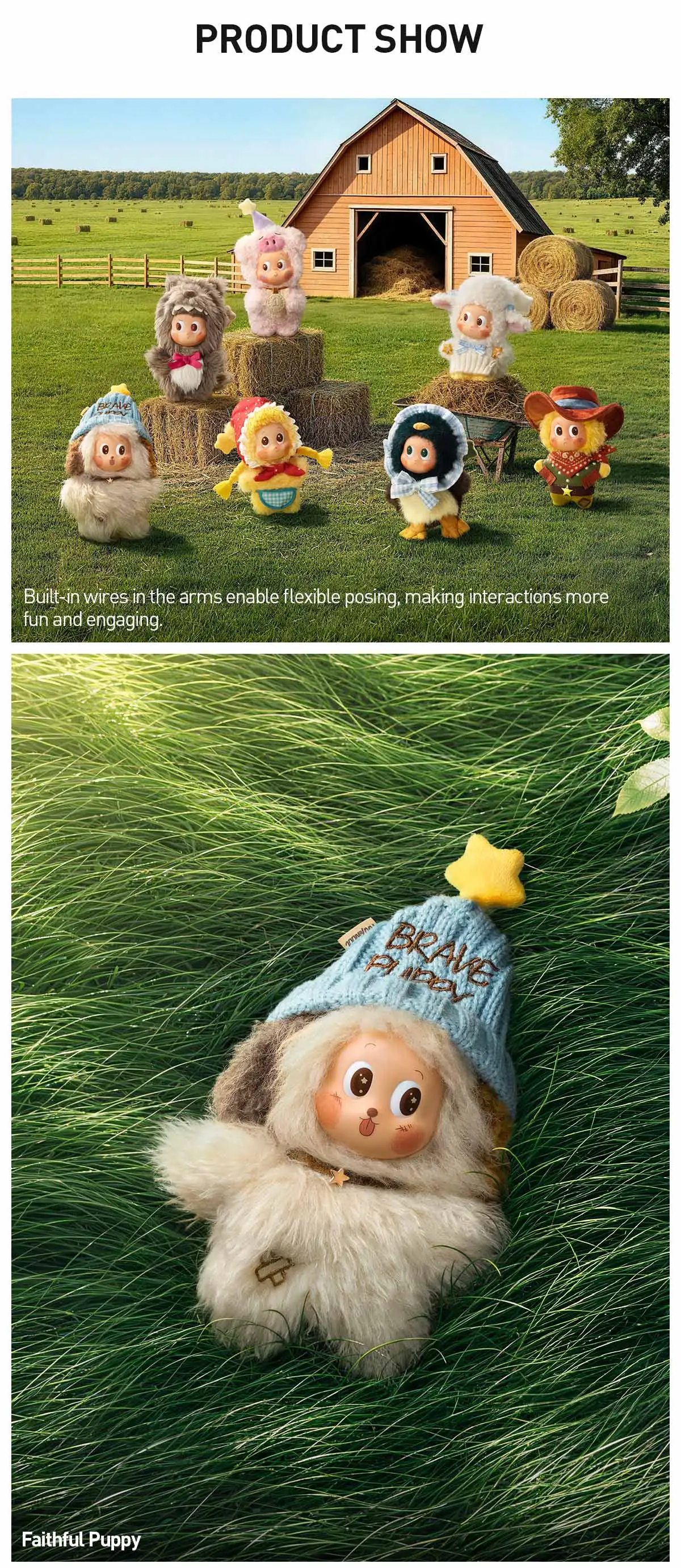Twinkle Twinkle Farm Tales Series - Vinyl Plush Pendant Blind Box