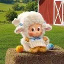 POP MART-Twinkle Twinkle Farm Tales Series - Vinyl Plush Pendant Blind Box - Warm Lamb