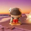 POP MART-Nyota - Colección"Todos Somos Estrellas" Figuras en Cajas Misteriosas - Estrella de la Reminiscencia