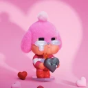 POP MART-CRYBABY – Colección "Crying For Love" Figuras Coleccionables - Corazón Robado