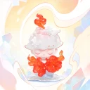 POP MART-DIMOO – Colección “Formas de la Naturaleza” Figuras - Hielo que se Derrite