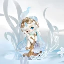 POP MART-CHAKA - Colección"Reverie Luminoso"Figuras en Cajas Misteriosas - Rizo