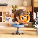 POP MART-Chapter 1 - Colección"Merodi Después de Clases"Figruas en Cajas Misteriosas - Aventura en la Sala de Estar