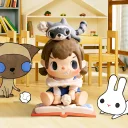 POP MART-Chapter 1 - Colección"Merodi Después de Clases"Figruas en Cajas Misteriosas - La Tarea Puede Esperar