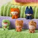 POP MART-POP BEAN – Colección"Fiesta de Pijamas"Muñecos(1 Pieza por Paquete) - Banner 2