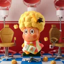 POP MART-Colección ¡123! Figuras de Twinkle Twinkle - Corte de Pelo
