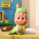 POP MART-Colección ¡123! Figuras de Twinkle Twinkle - Diente Caído