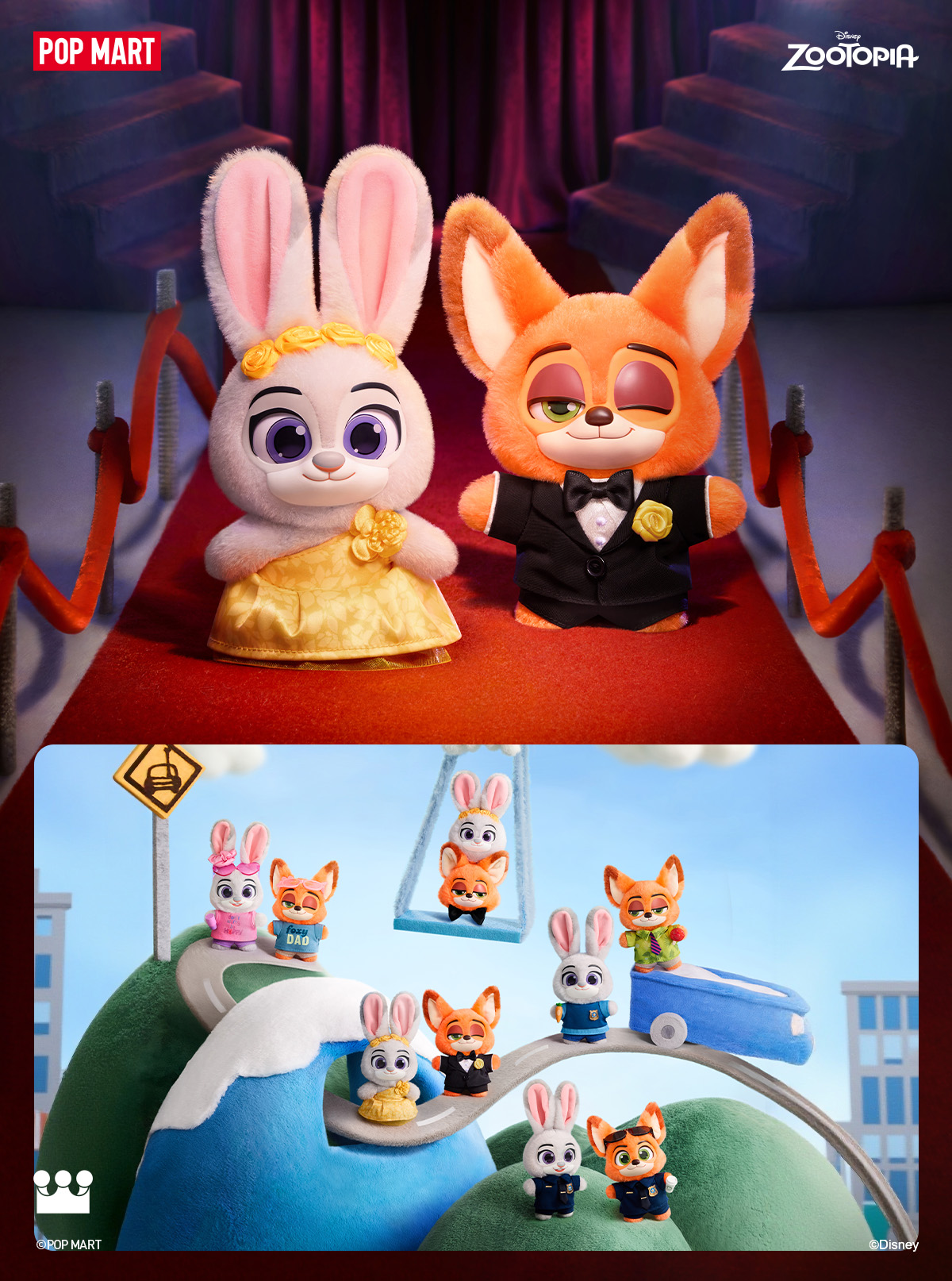 POP MART × Zootopia🦊🐰