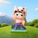 POP MART-HACIPUPU × CRAYON SHINCHAN One Day in Kasukabe Series Figures - It's Buriburizaemon Costume