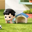 POP MART-HACIPUPU × CRAYON SHINCHAN One Day in Kasukabe Series Figures - In Shiro's House