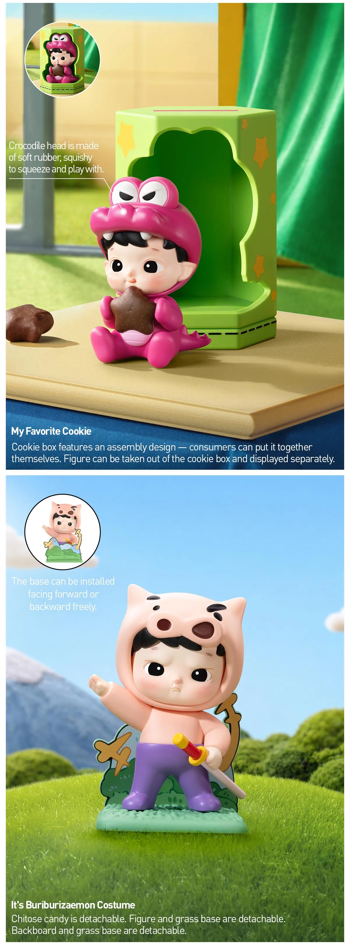 HACIPUPU x CRAYON SHINCHAN One Day in Kasukabe Series Figures