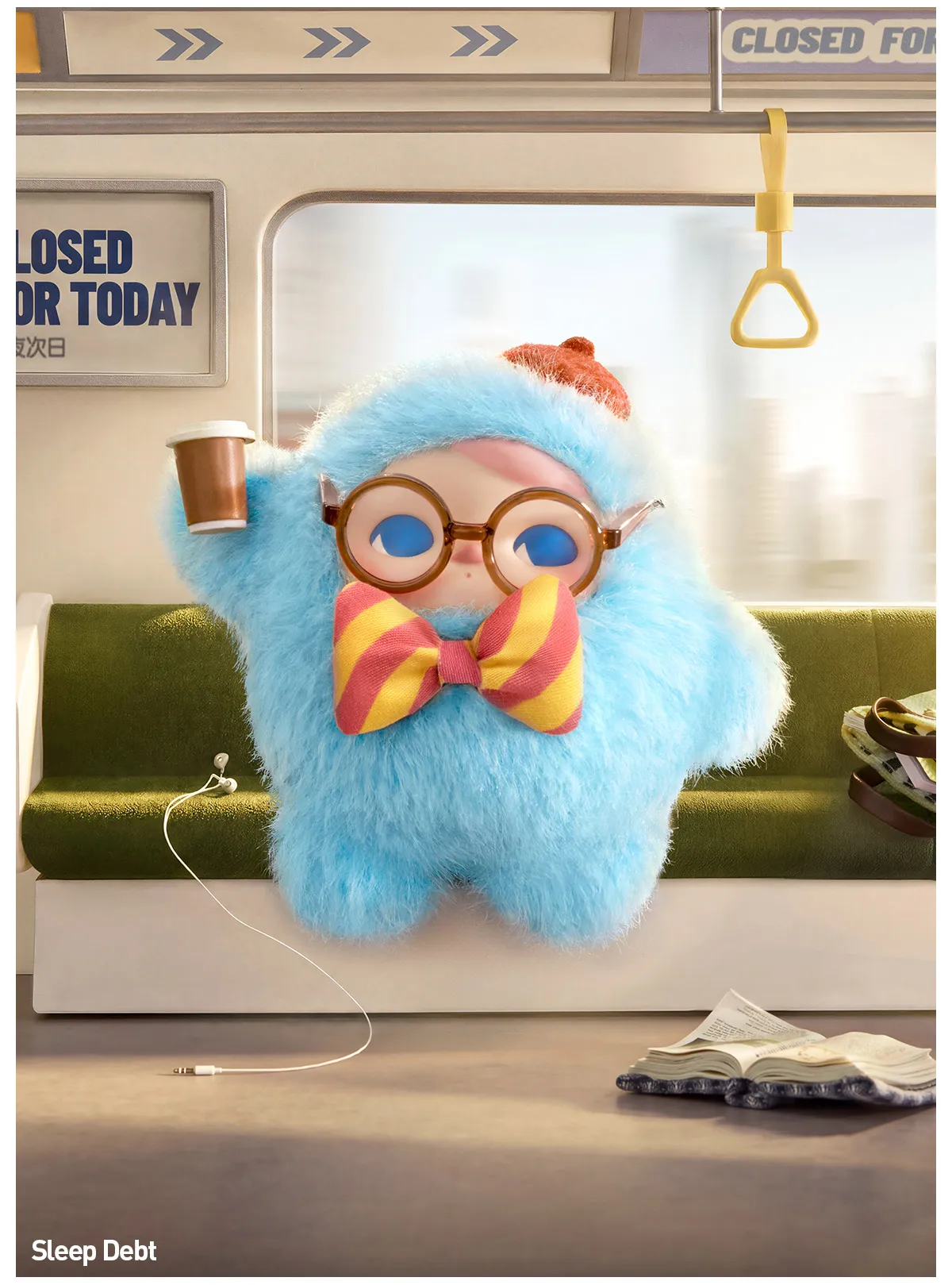 PUCKY Closed for Today Series Vinyl Plush Pendant Blind Box