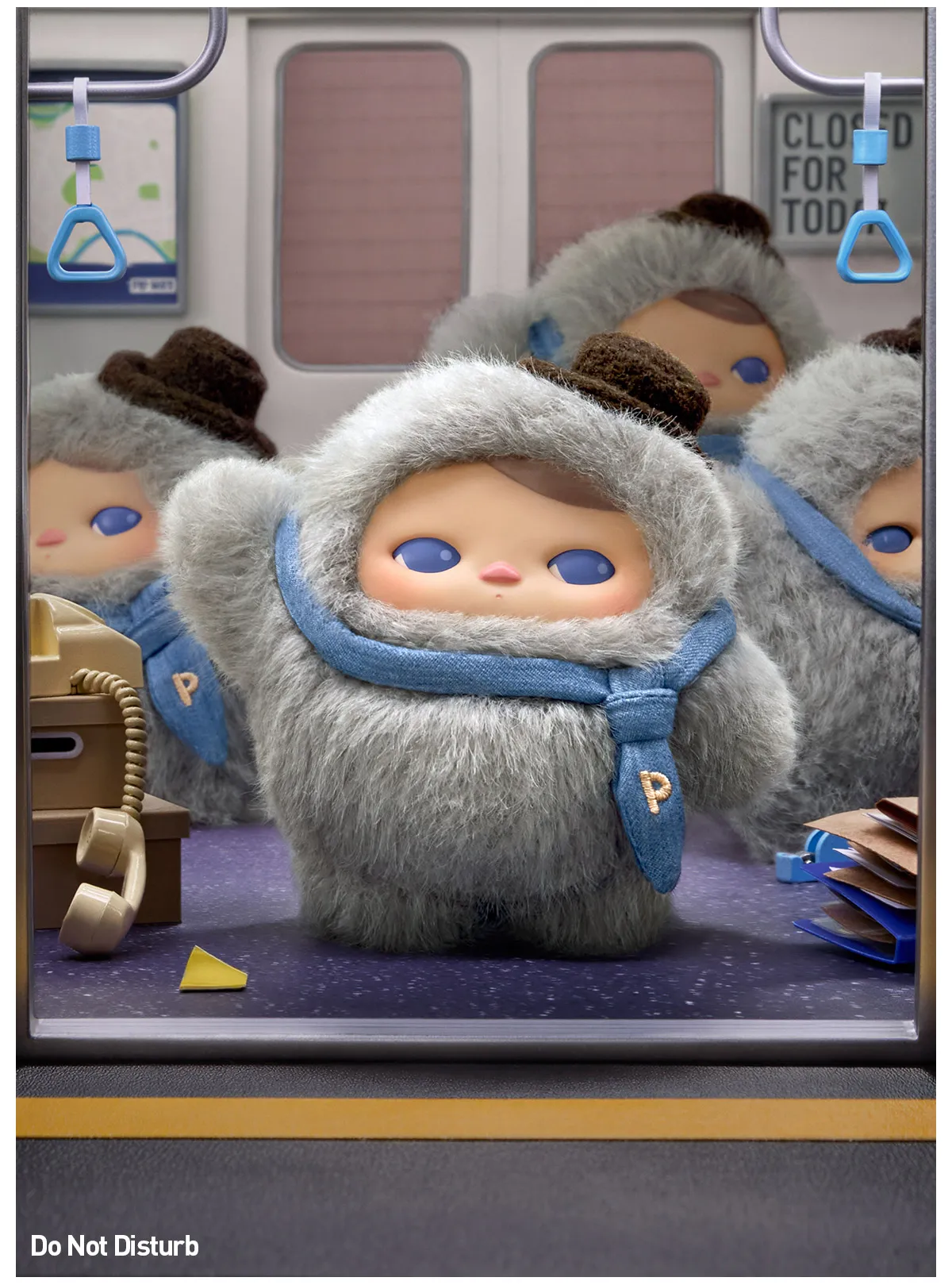 PUCKY Closed for Today Series Vinyl Plush Pendant Blind Box
