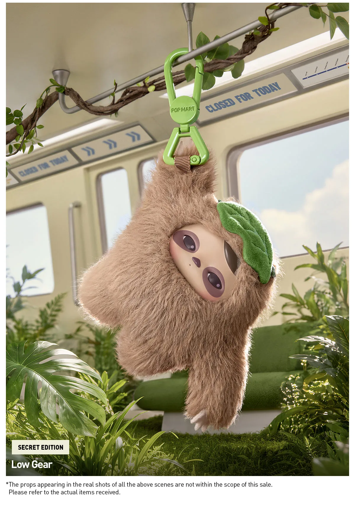PUCKY Closed for Today Series Vinyl Plush Pendant Blind Box