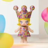 POP MART-MEGA ROYAL MOLLY 100% Series 1 - HUANG YUXING‑BUBBLES