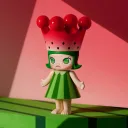 POP MART-MEGA ROYAL MOLLY 100% Series 1 - WATERMELON