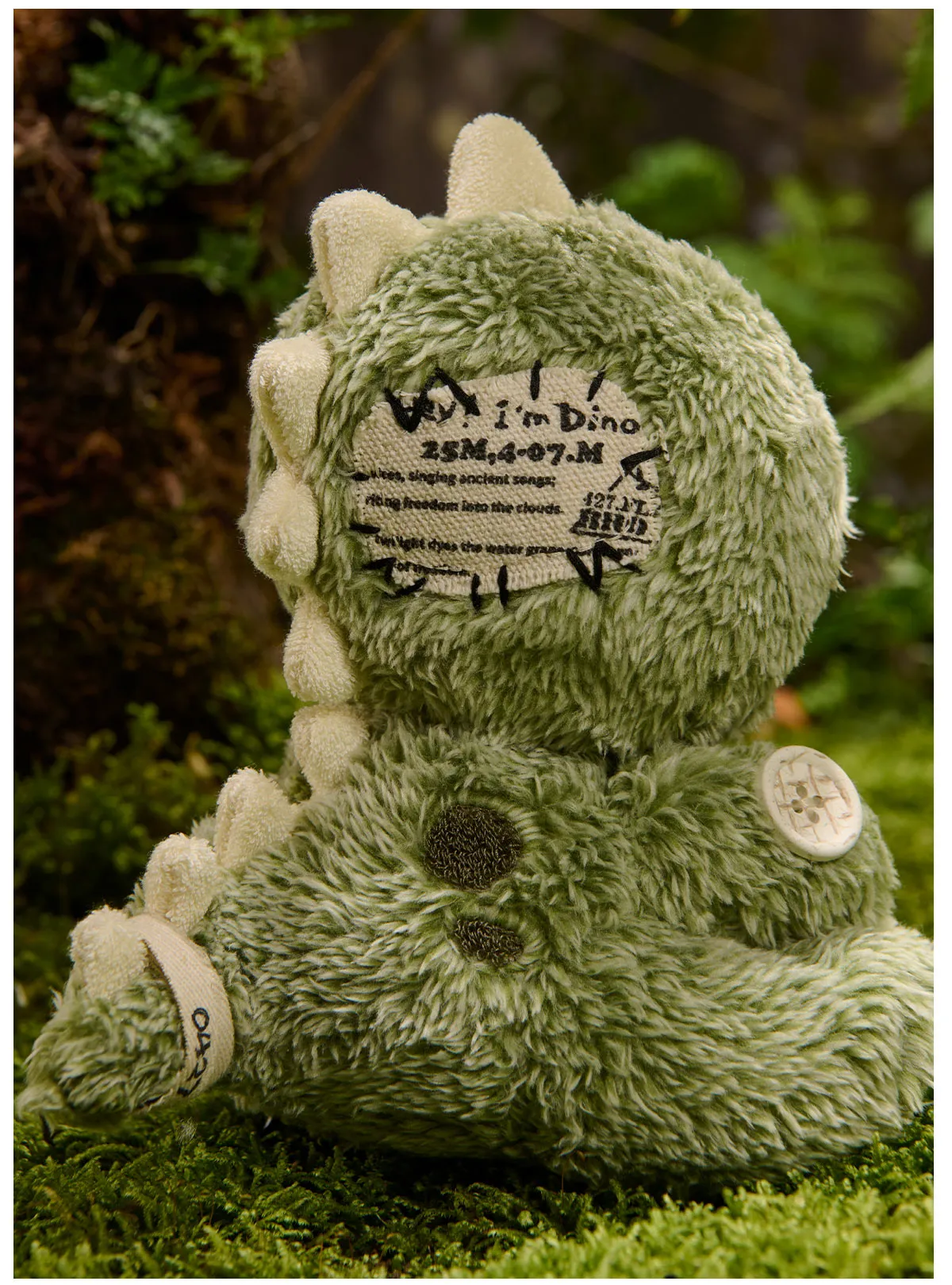 Hirono Dino Plush Doll Pendant