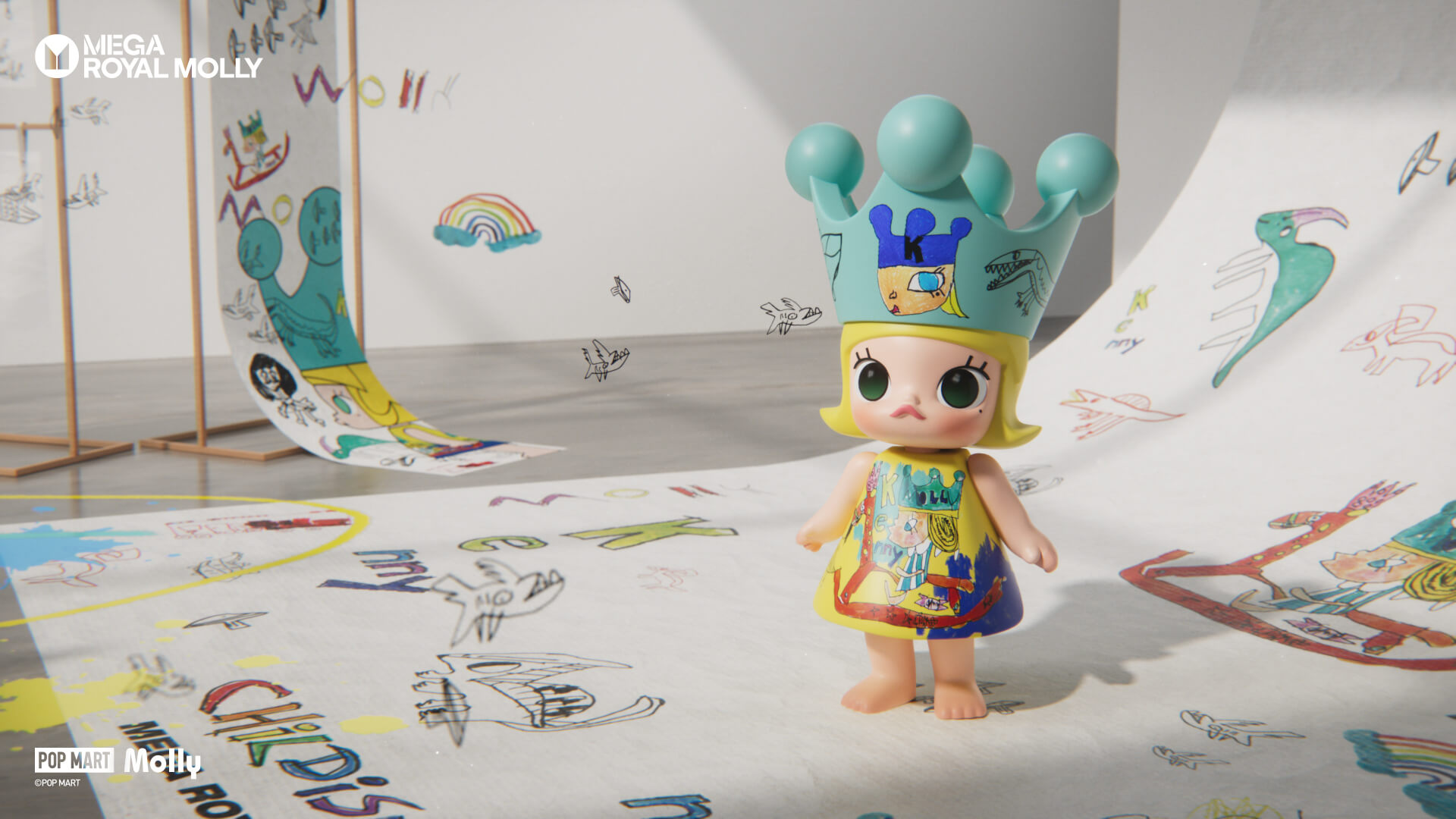 MEGA ROYAL MOLLY 100% Series 1|POP MART US Official