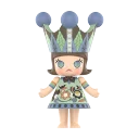 POP MART-MEGA COLECCIÓN 100 % ROYAL MOLLY Serie 1 - Saône Chang-Dun Huang