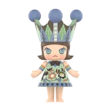 POP MART-MEGA COLECCIÓN 100 % ROYAL MOLLY Serie 1 - Saône Chang-Dun Huang