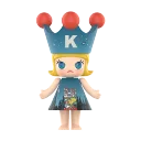 POP MART-MEGA COLECCIÓN 100 % ROYAL MOLLY Serie 1 - 20th Anniversary