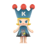POP MART-MEGA COLECCIÓN 100 % ROYAL MOLLY Serie 1 - 20th Anniversary
