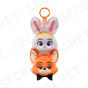 POP MART-Zootopia Ace Duo Series Plush Pendant - The Dynamic Duo（Secret）
